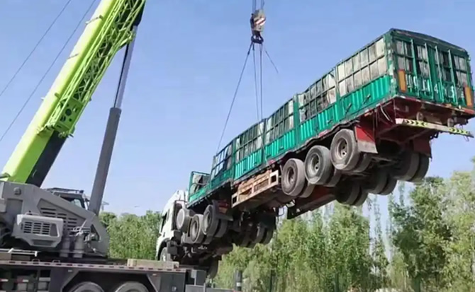 文峰区道路脱困救援案例